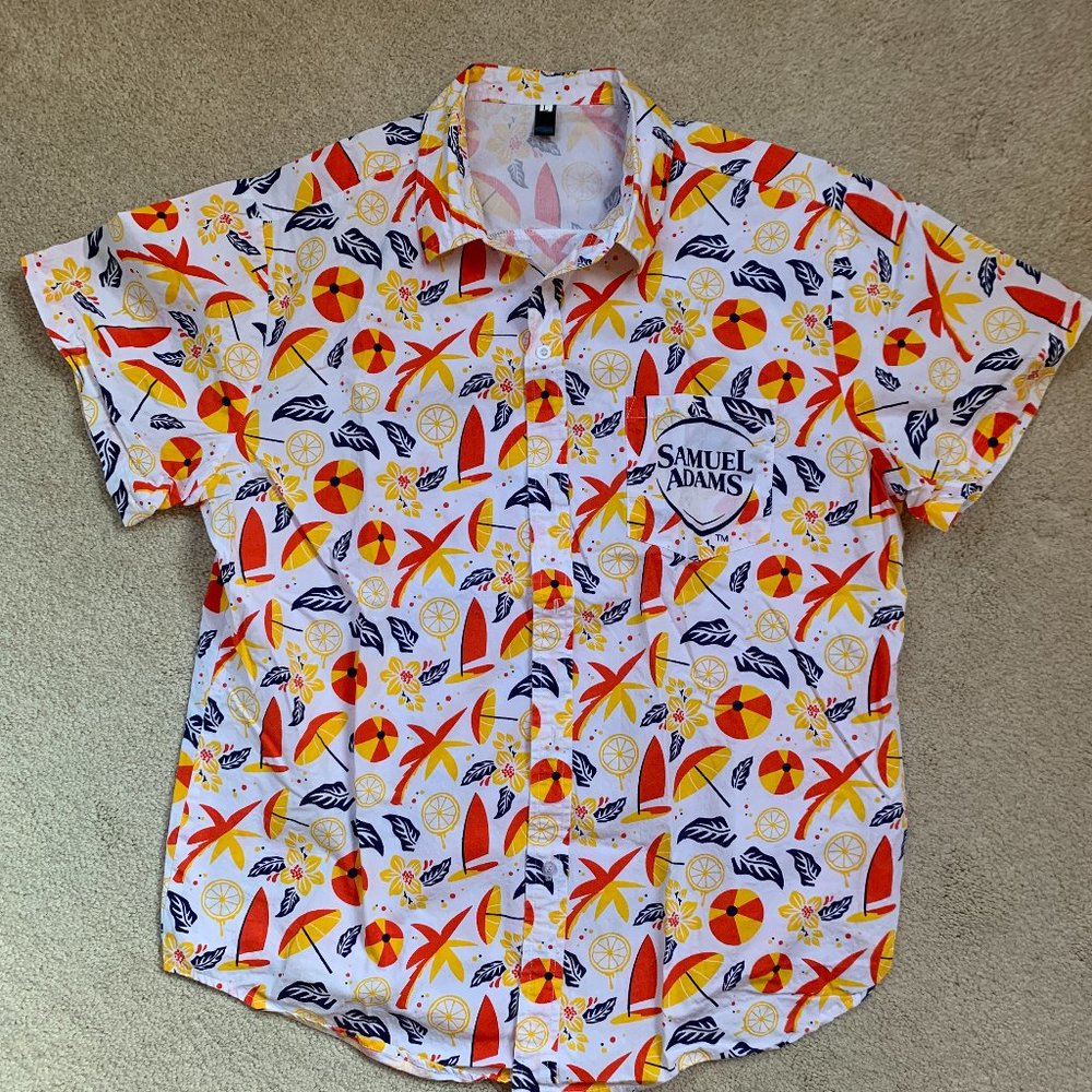 Sam Adams summer fun shirt - Size L